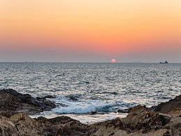 惊涛落日,壮美海景的绝美瞬间